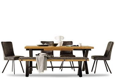 Oak Dining Table & Chairs